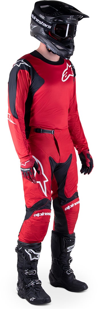 Alpinestars Racer Hoen Maglia Motocross rosso XXL Figura 3
