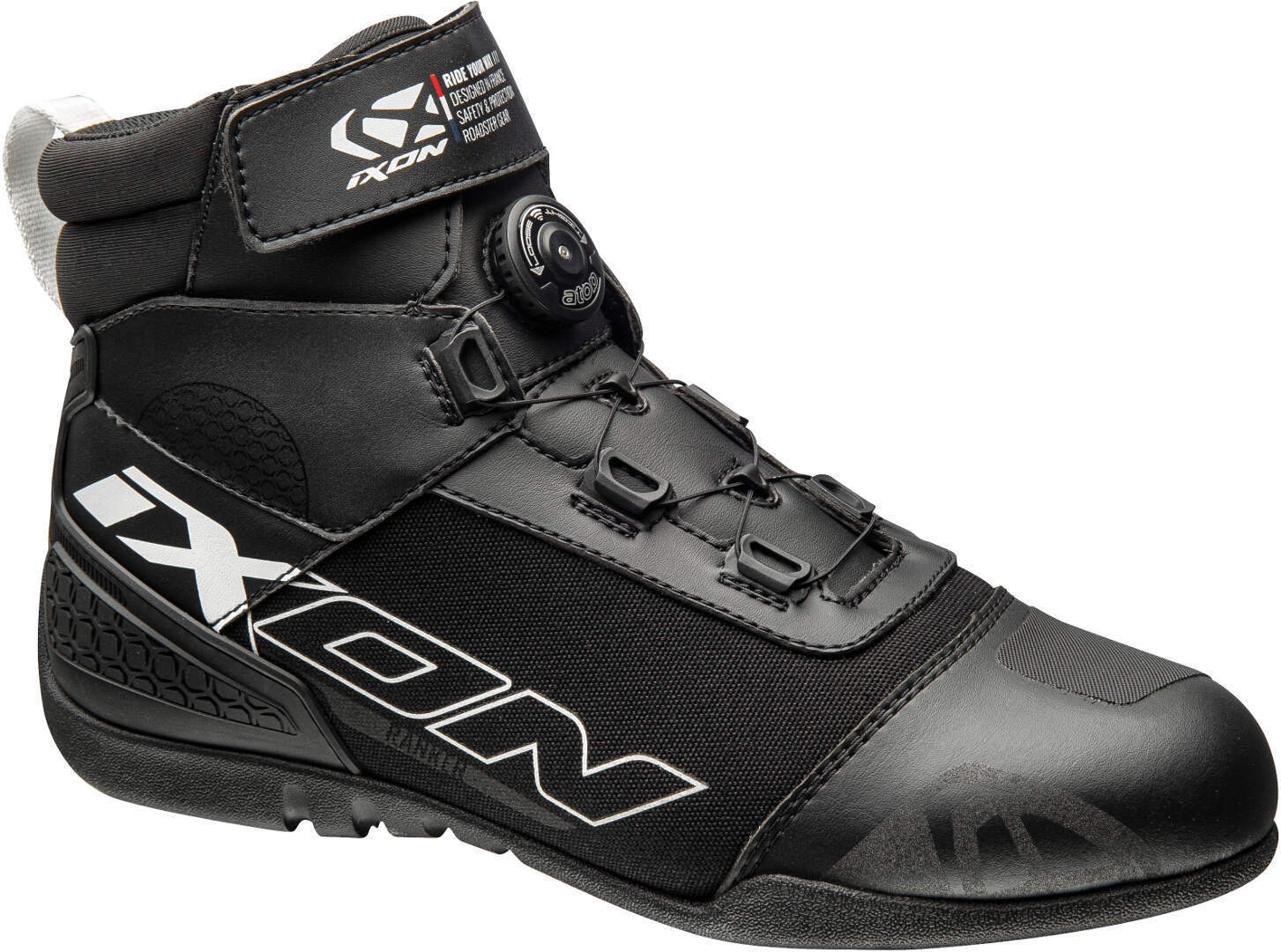 Ixon Ranker Sapatos de motocicleta preto/branco 47 Figura 3