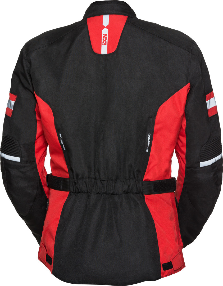 IXS Tour Evans-ST Motorrad Textiljacke schwarz/rot M Abbildung 2