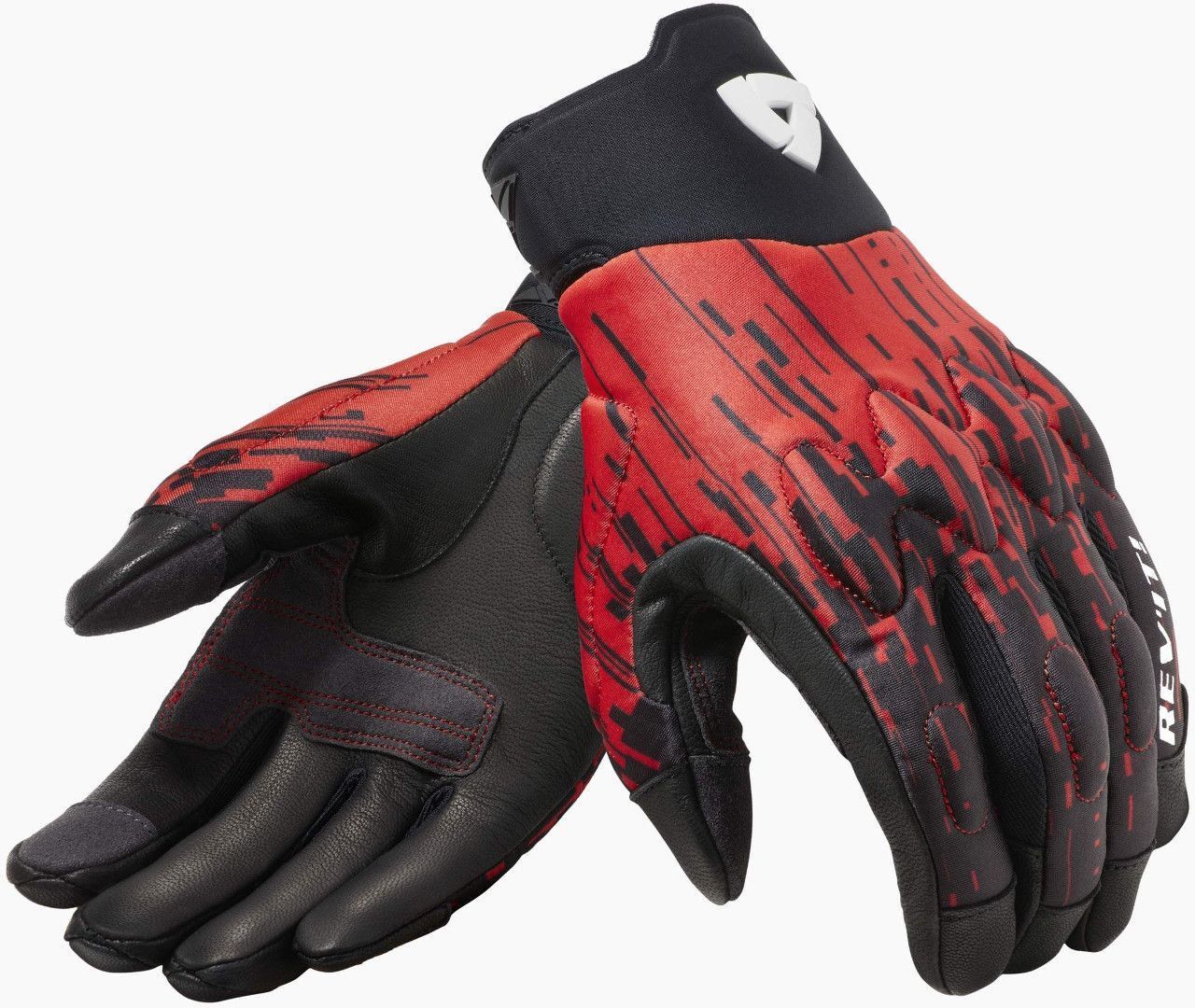 Revit Spectrum Motorradhandschuhe schwarz/rot 4XL Abbildung 1