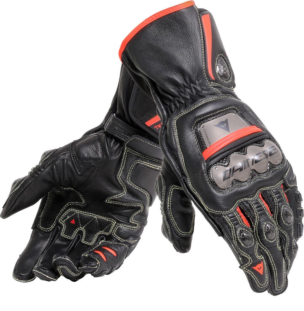 Dainese Full Metal 6 Handsker sort/rød L Figur 1