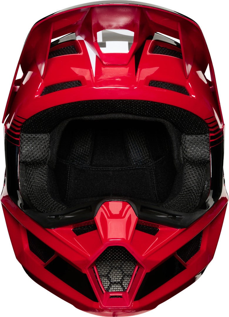 Fox V2 Hayl Jugend Motocross Helm rot M Abbildung 2