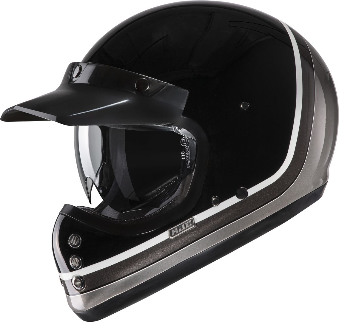 HJC V60 Scoby Casque noir/gris S (55/56) Figure 1
