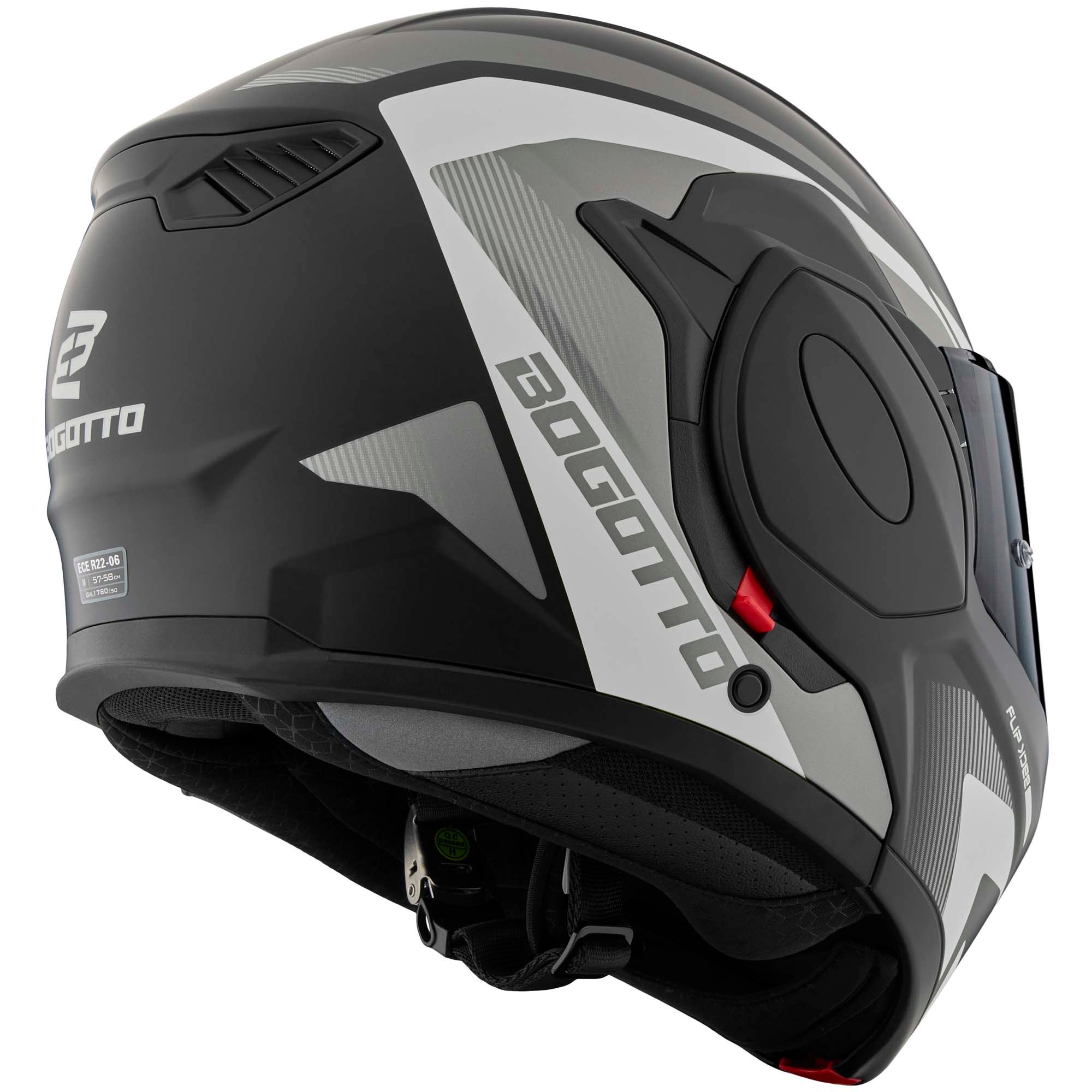 Side view of Bogotto FS-X600 Atyr Helmet