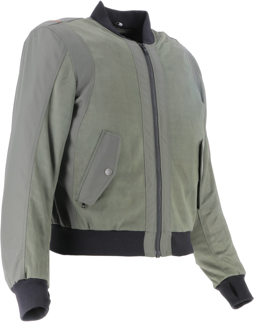 Helstons Elis Air Motorrad Textiljacke khaki XXL Abbildung 4
