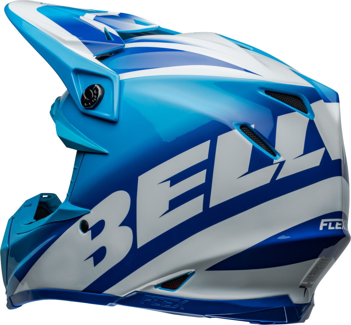 Bell Moto-9S Flex Rail Cască de motocross Albastru/Alb S (55/56) Figura 7