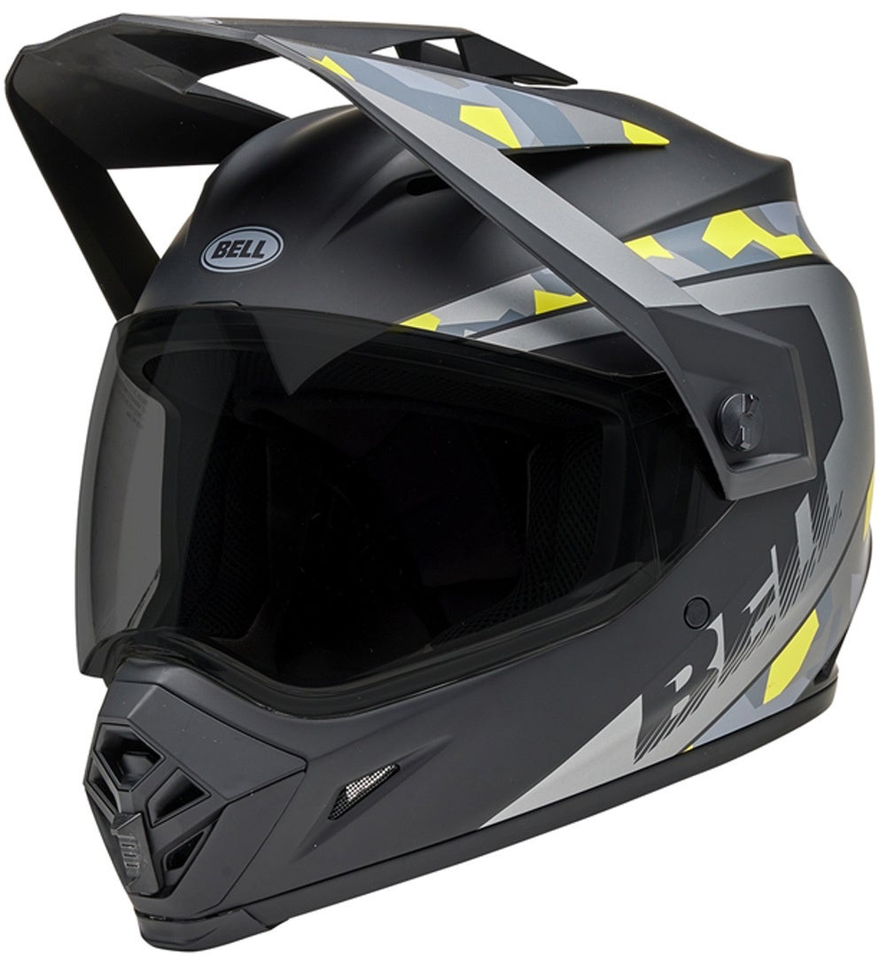 Bell MX-9 Adventure MIPS Enduro Helm grau/gelb XXL (62/63) Abbildung 1