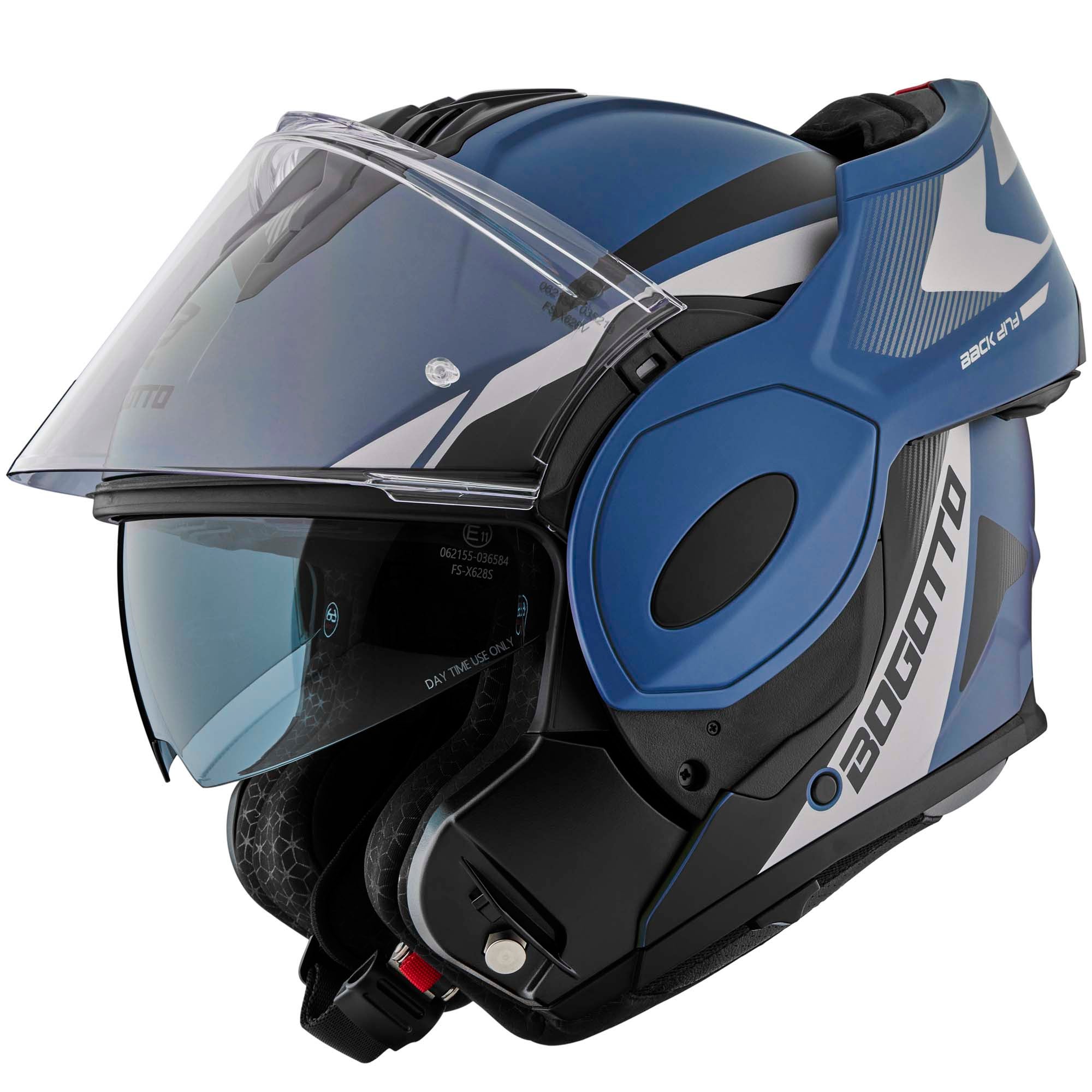Bogotto FS-X600 Atyr Limited Edition Helmet blue matt M Figure 1