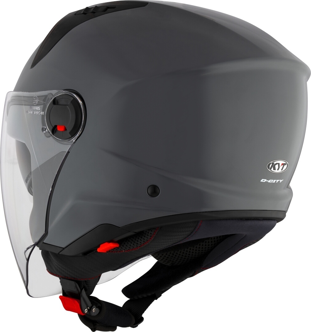 KYT D-City Plain Cască cu reacție Gri XL (61) Figura 2