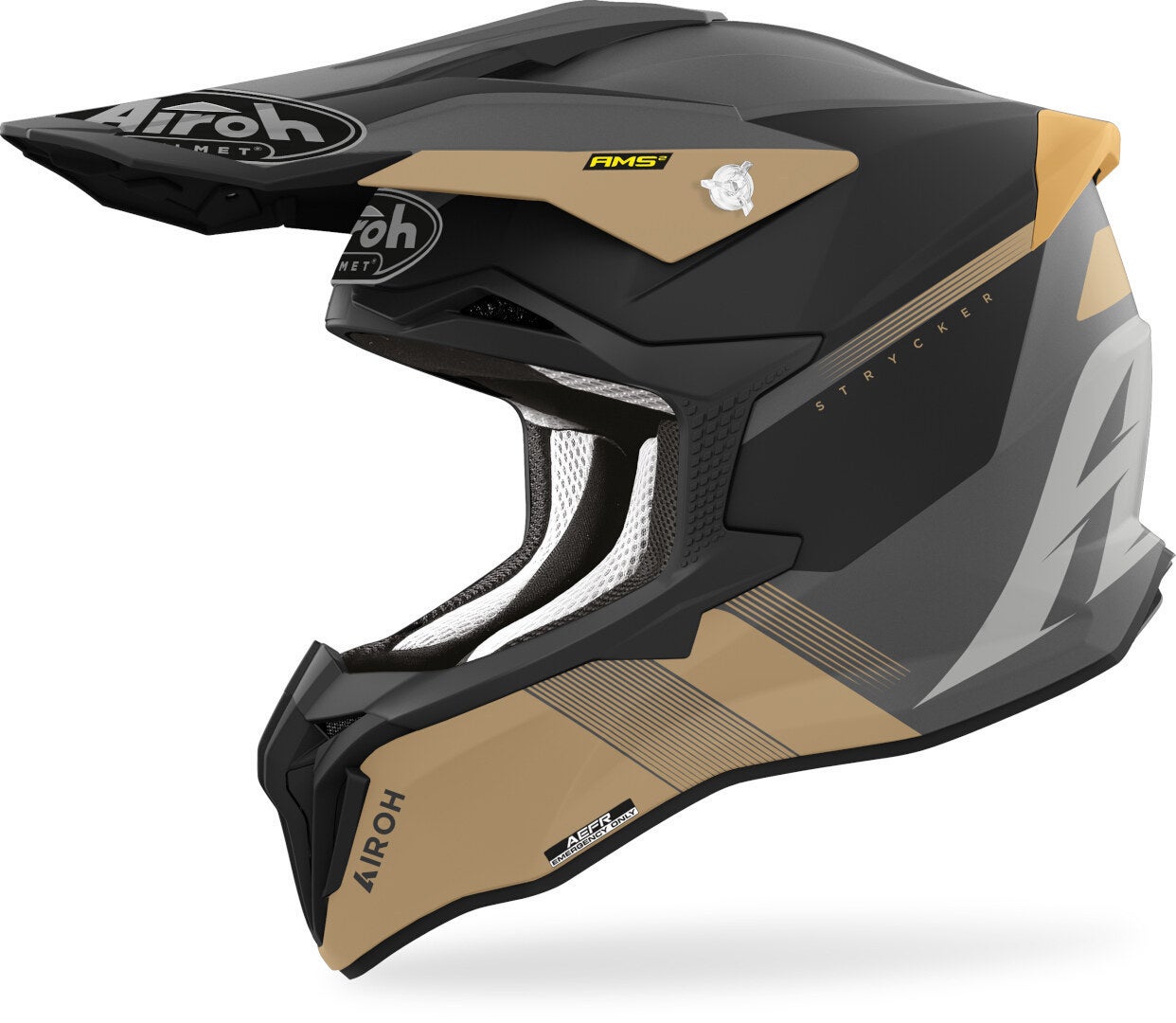 Airoh Strycker Blazer Casque de motocross Or L (59/60) Figure 1