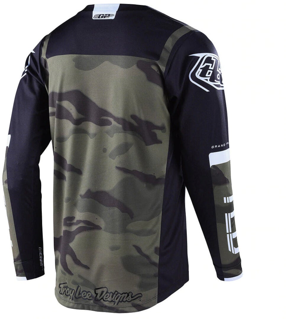 Troy Lee Designs GP Brazen Camo Motocross trøje sort/camouflage XL Figur 2