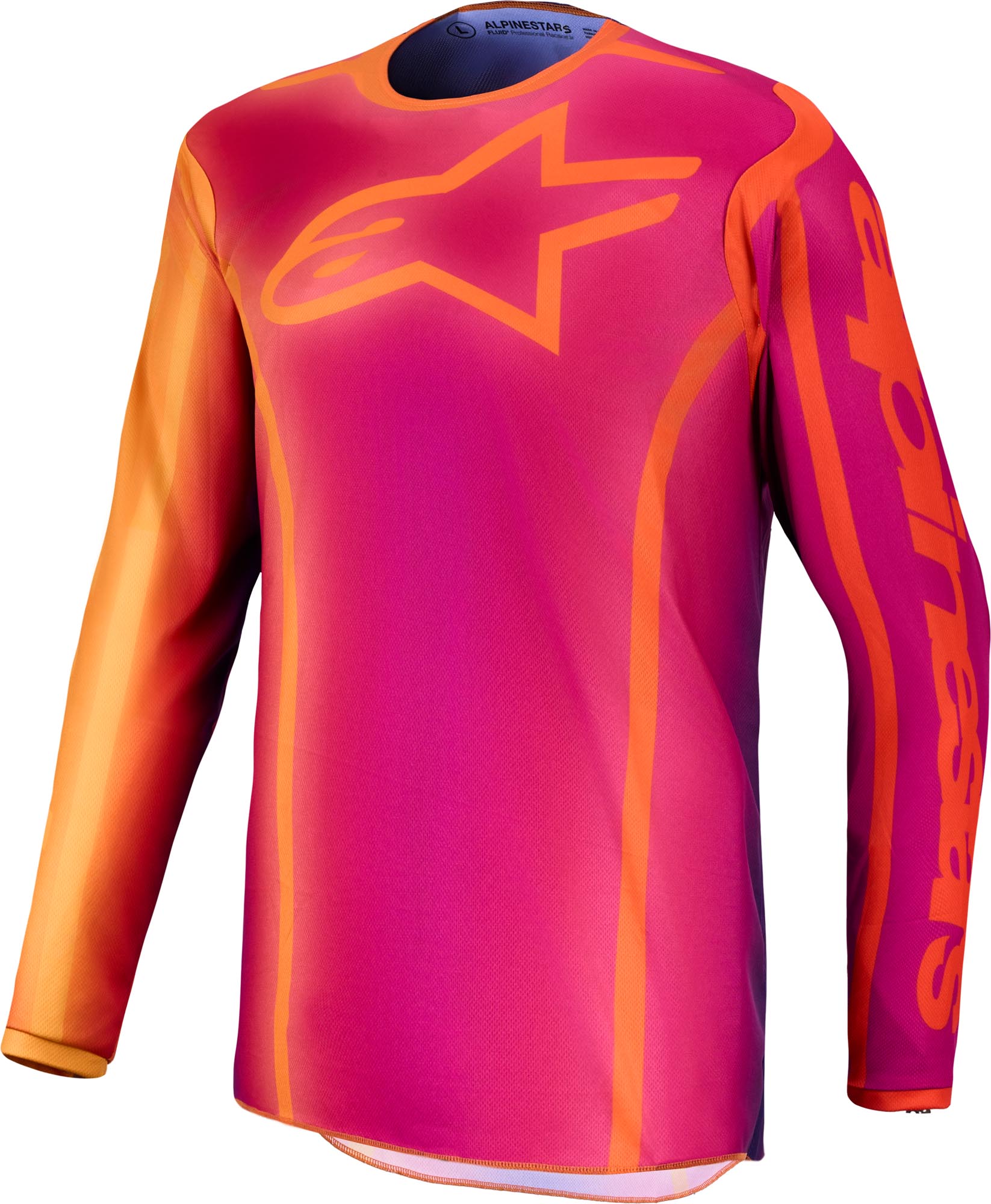 Alpinestars Fluid Kepler Maillot Motocross violet/orange 2XL Figure 1