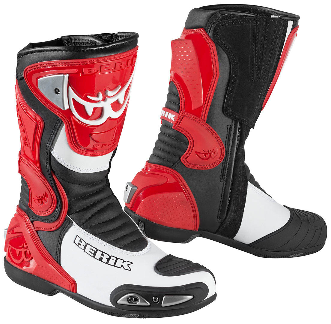Berik Losail Motorcycle Boots red 47 Figure 1