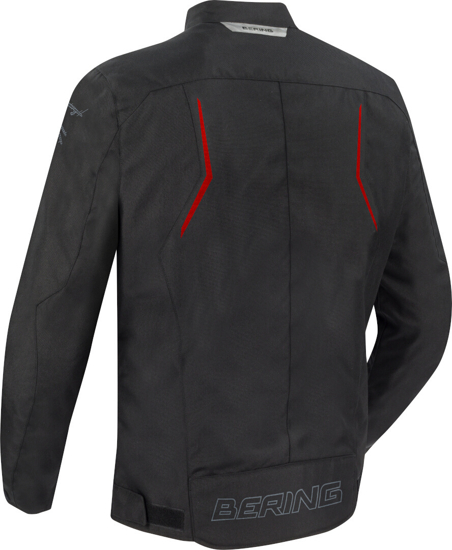 Bering Dundy Jachetă textilă impermeabilă pentru motociclete Negru/Roșu M Figura 2