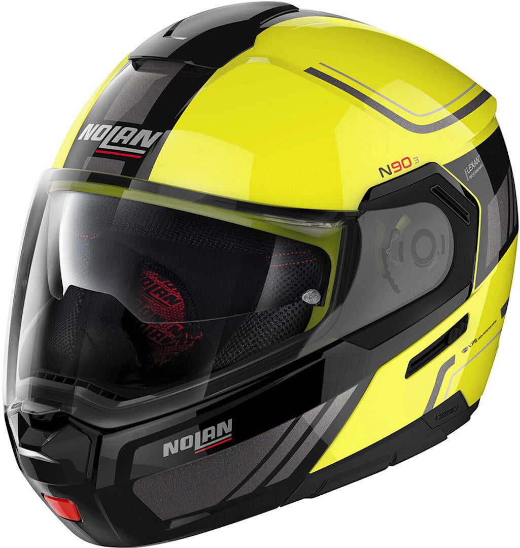 Nolan N90-3 Voyager N-Com Casco giallo/nero M (58) Figura 1