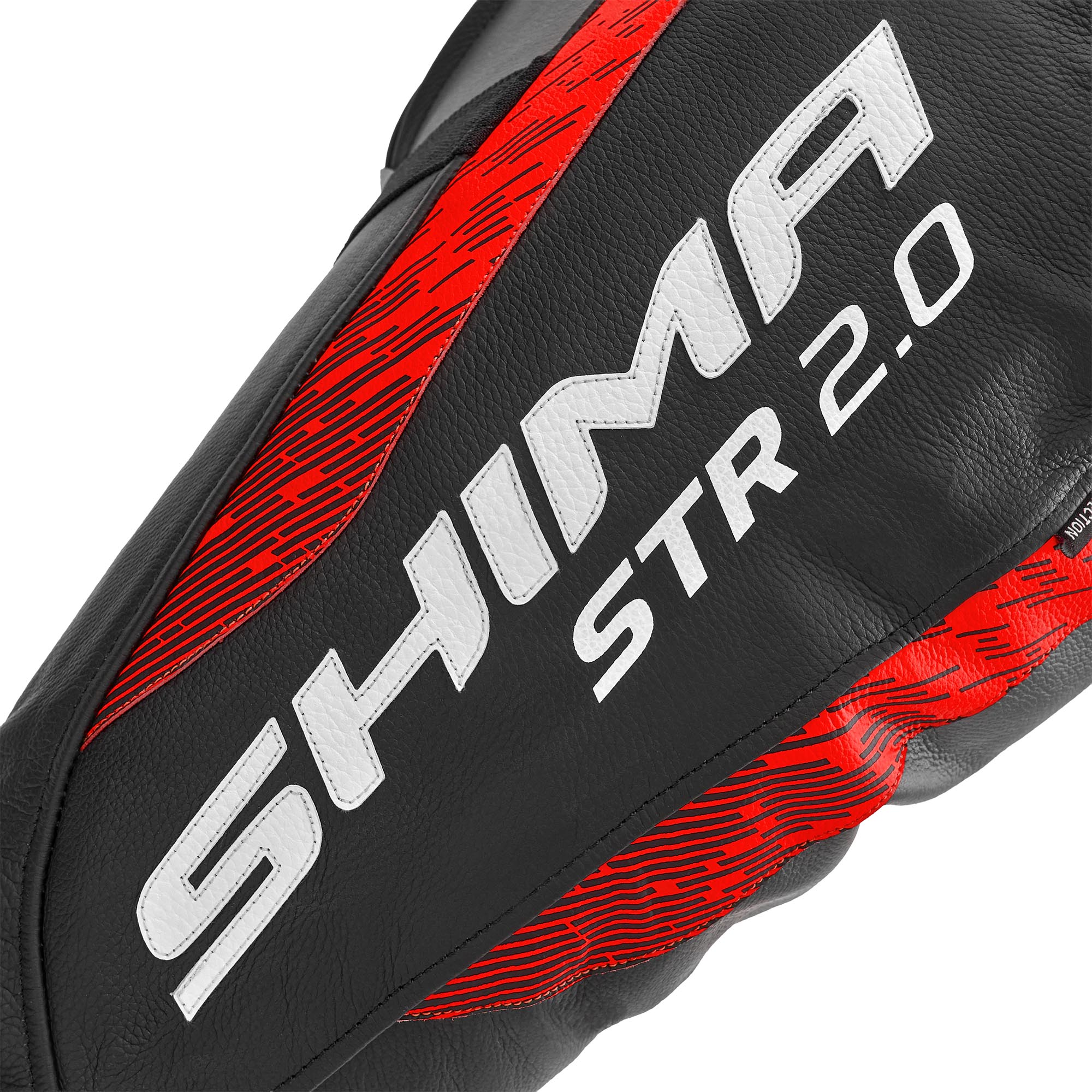 SHIMA STR 2.0 Motorrad Lederhose schwarz/rot/fluo-dunkelrot 54 Abbildung 10
