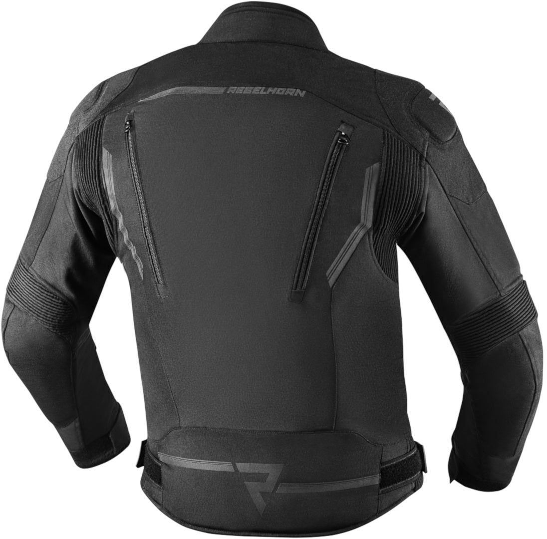 Rebelhorn Borg Giacca tessile motociclistica nero XXL Figura 2