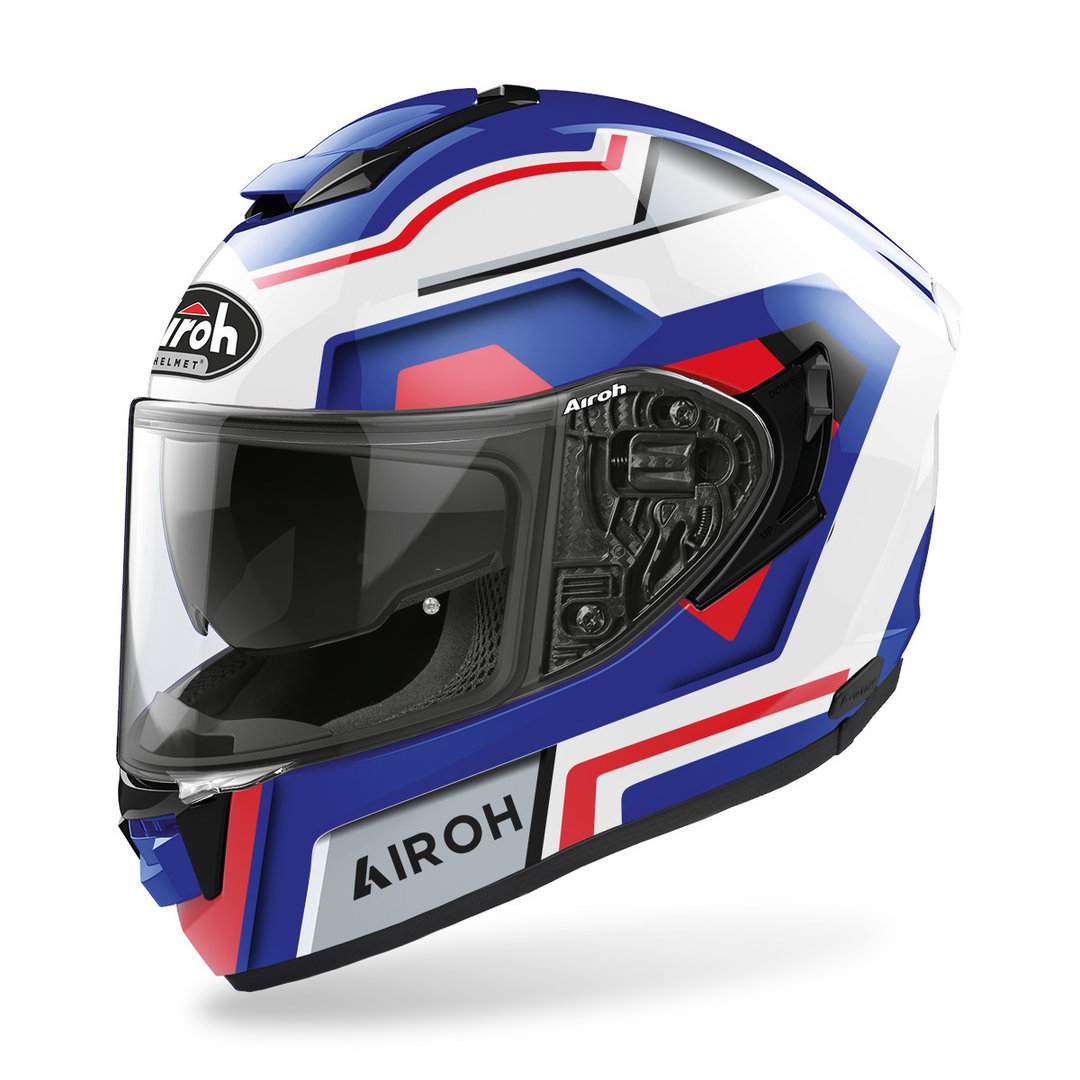 Airoh ST.501 Square Casco bianco/blu/rosso S (55/56) Figura 1
