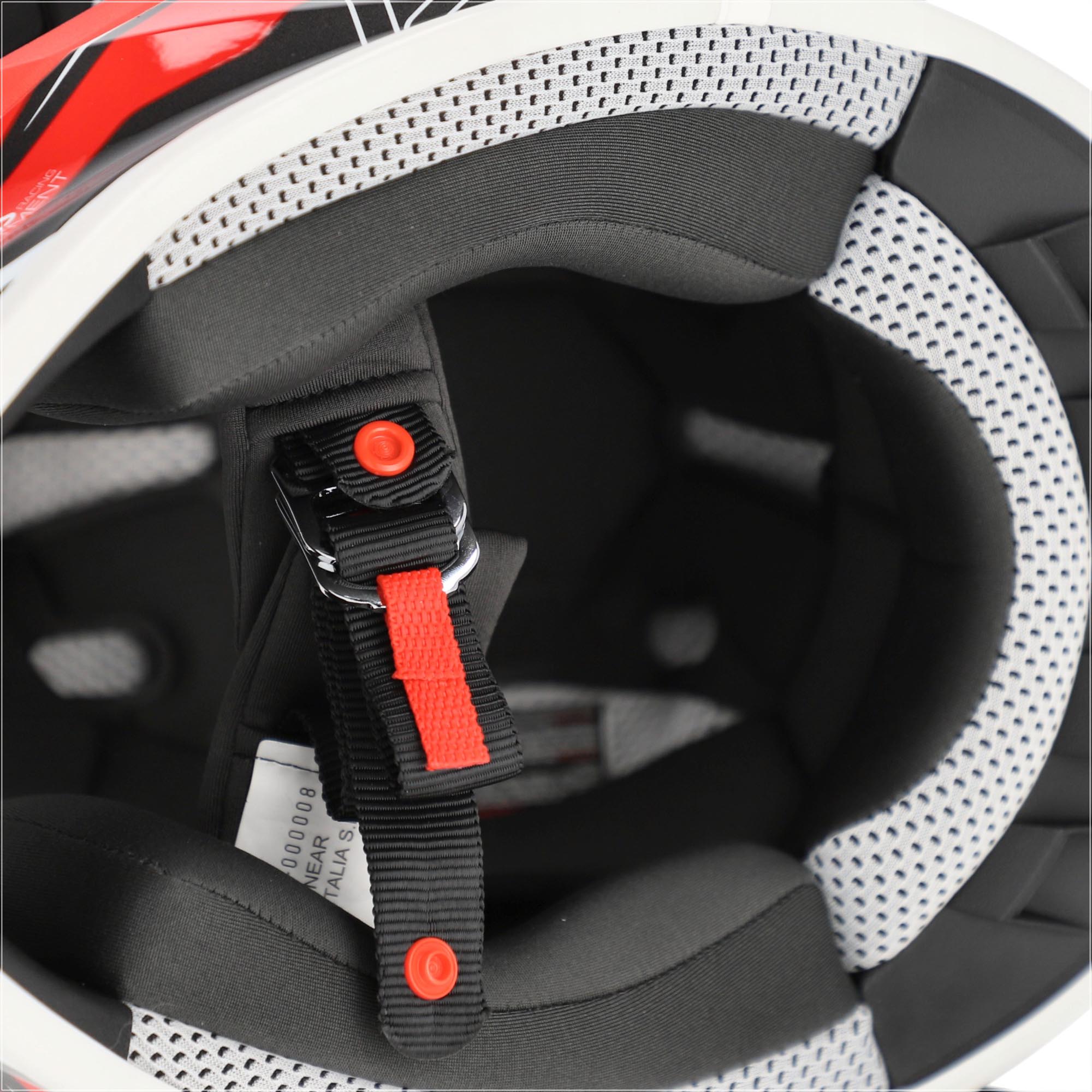 Acerbis Linear 2026 Motocrosshelm zwart/rood/wit XXL (63/64) Figuur 6