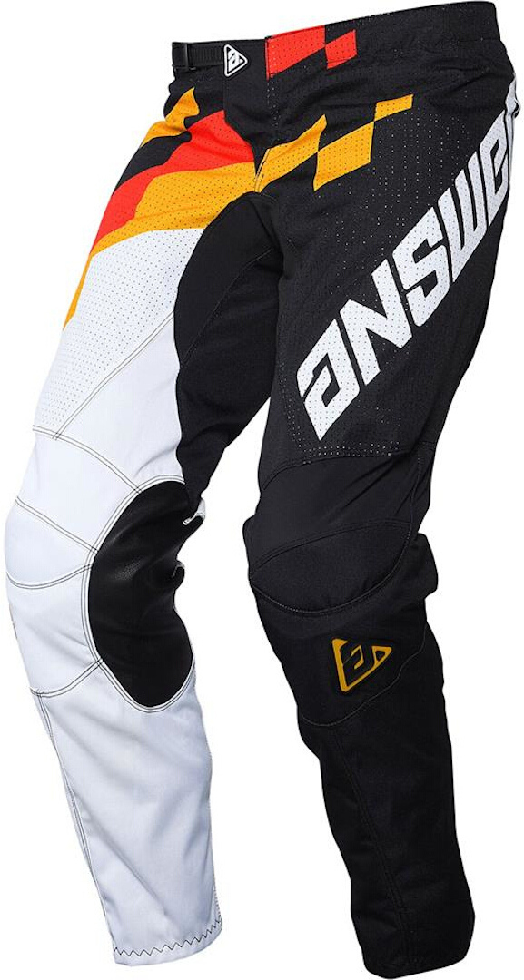 Answer Arkon Korza Calças de Motocross preto/branco/vermelho 36 Figura 1