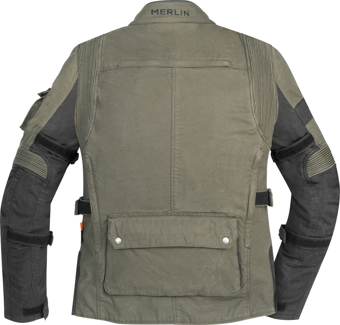 Merlin Mahala Pro D3O Explorer Veste textile de moto Vert olive/noir L Figure 5