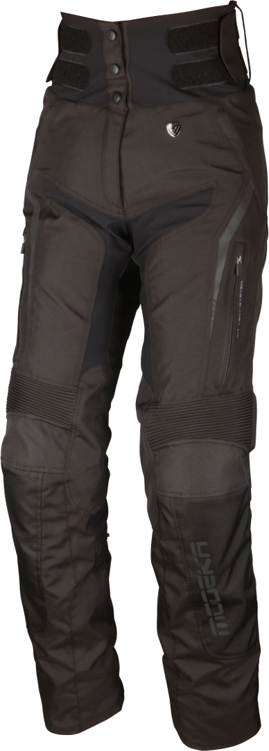 Modeka Elaya Damer Motorcykel Tekstil Bukser Sort 20 Figur 1
