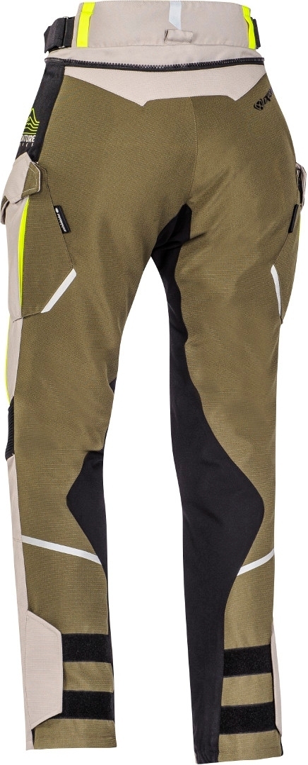 Ixon Eddas Damer Motorcykel Tekstil Bukser Sort/oliven L Figur 2