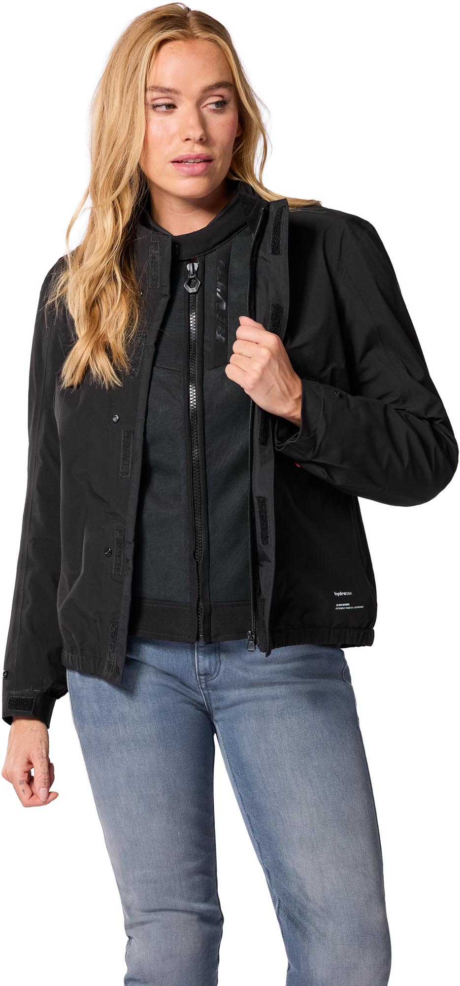Revit Highcrest H2O waterproof Ladies Motorcycle Textile Jacket black 38 Figure 9