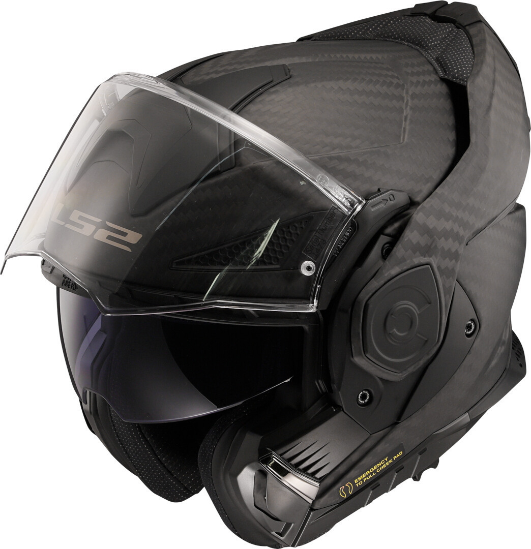 LS2 FF901 Advant X Carbon Helm Carbon mat M (57/58) Figuur 12