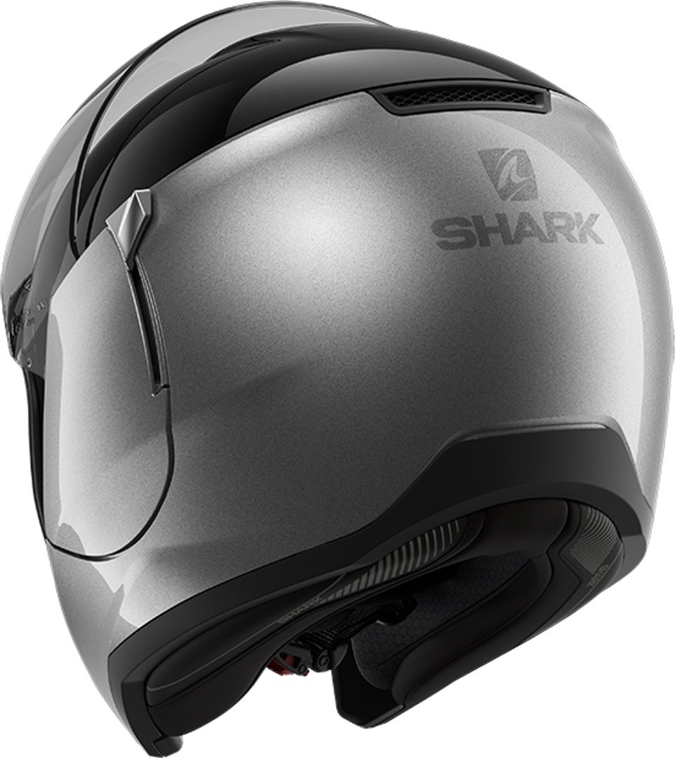 Shark Evojet Blank Dual Helmet black/silver XL (61/62) Figure 2