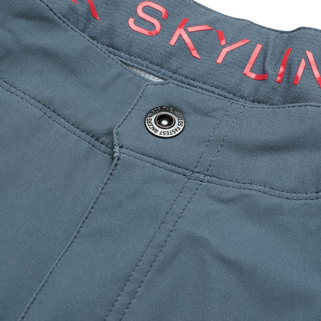 Troy Lee Designs Skyline Shell Mono Cykel kort Stålblå 30 Figur 3