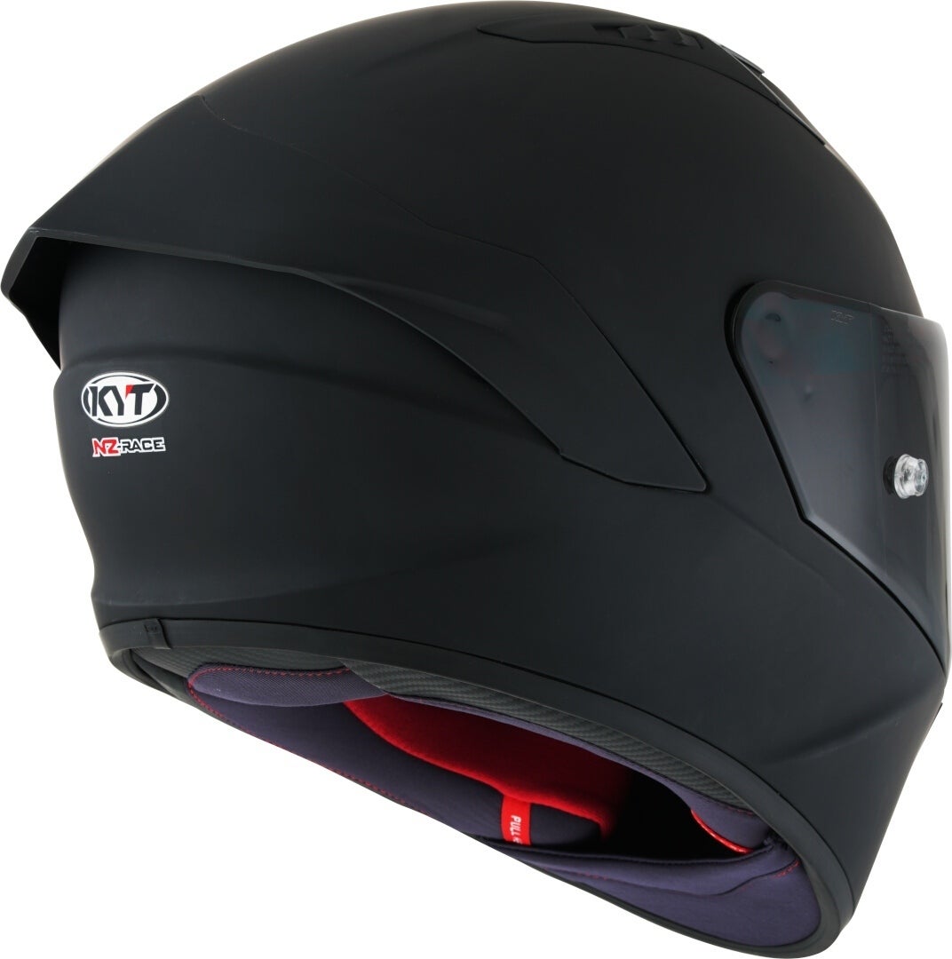 KYT NZ Race Plain Casco nero opaco XXL (63) Figura 7