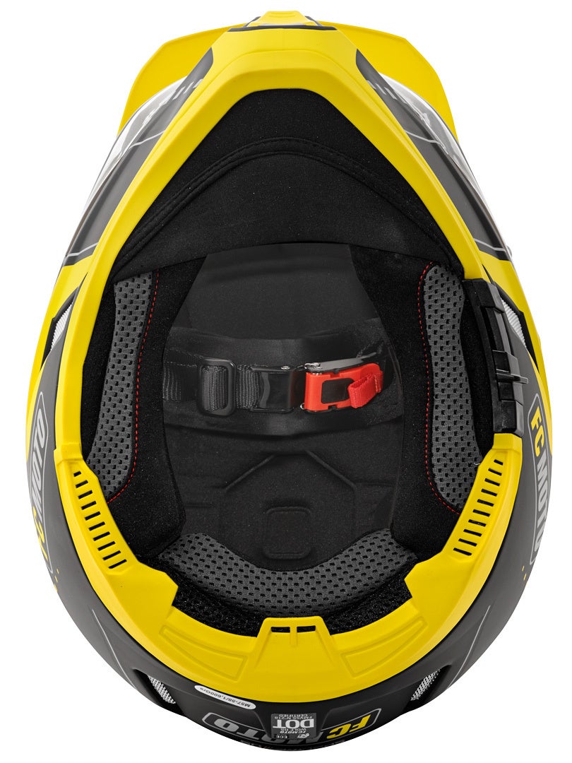 FC-Moto Merkur Pro Air Casco Enduro nero/giallo S Figura 11