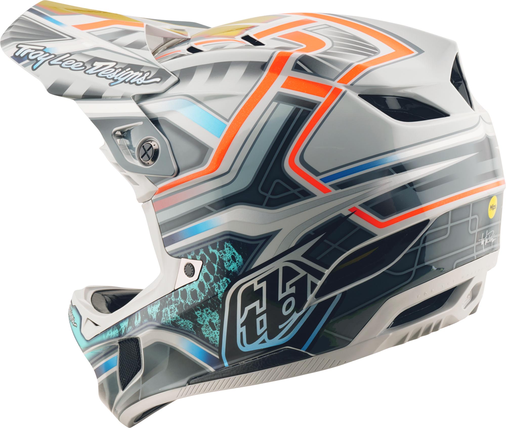 Troy Lee Designs D4 Lowrider Composite MIPS Casco per discesa S (55/56) Figura 3