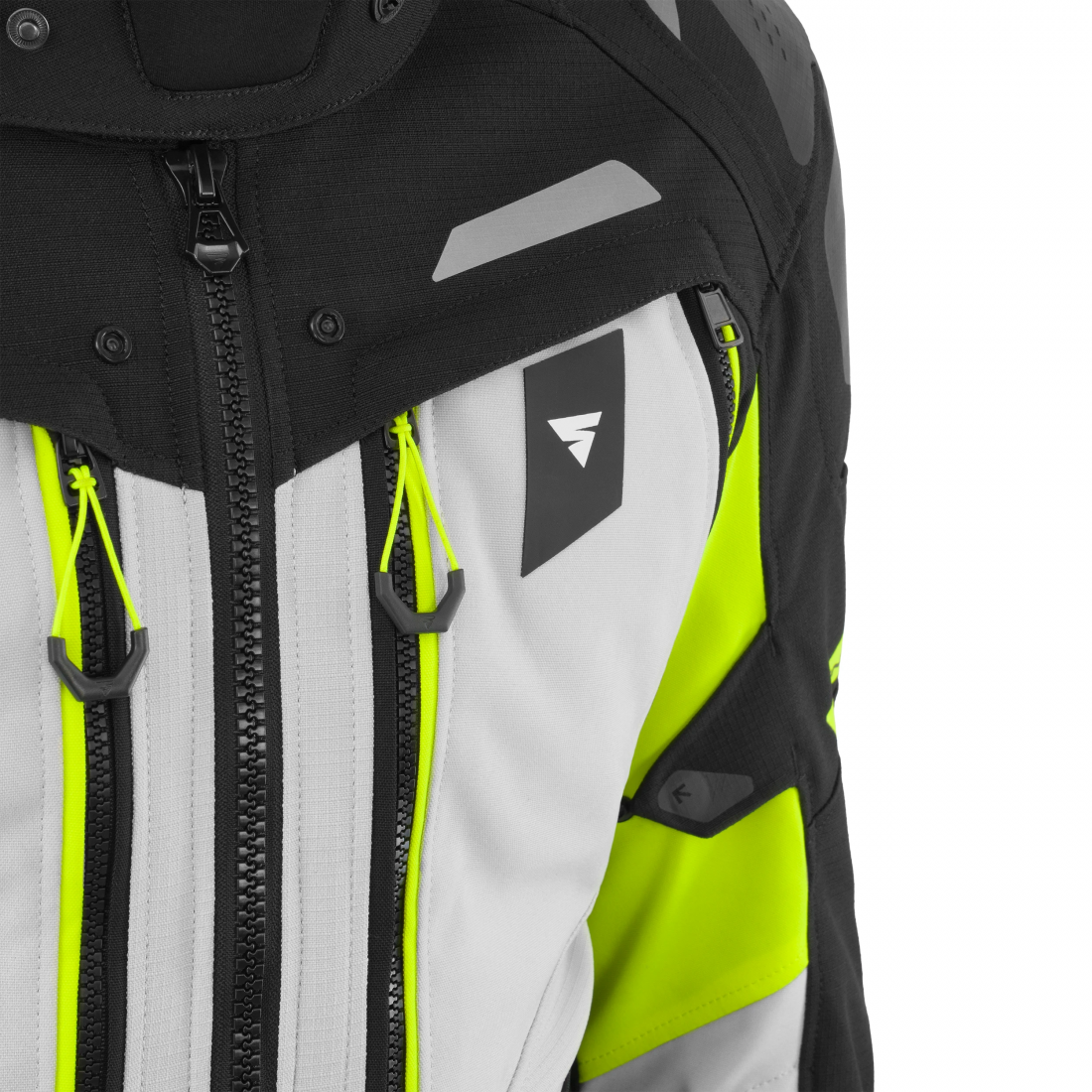 SHIMA Dune 2.0 Motorcycle Textile Jacket black/white/yellow L Figure 30