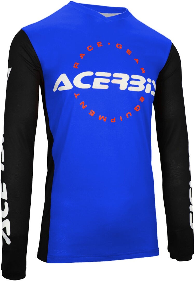 Acerbis MX J-Track Inc Motocross trøje blå/sort M Figur 1