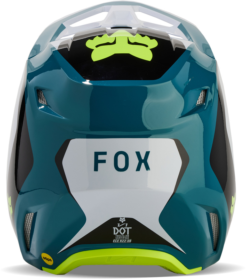 FOX V1 Nitro MIPS Cască de motocross Alb/benzină/negru XS (53/54) Figura 6