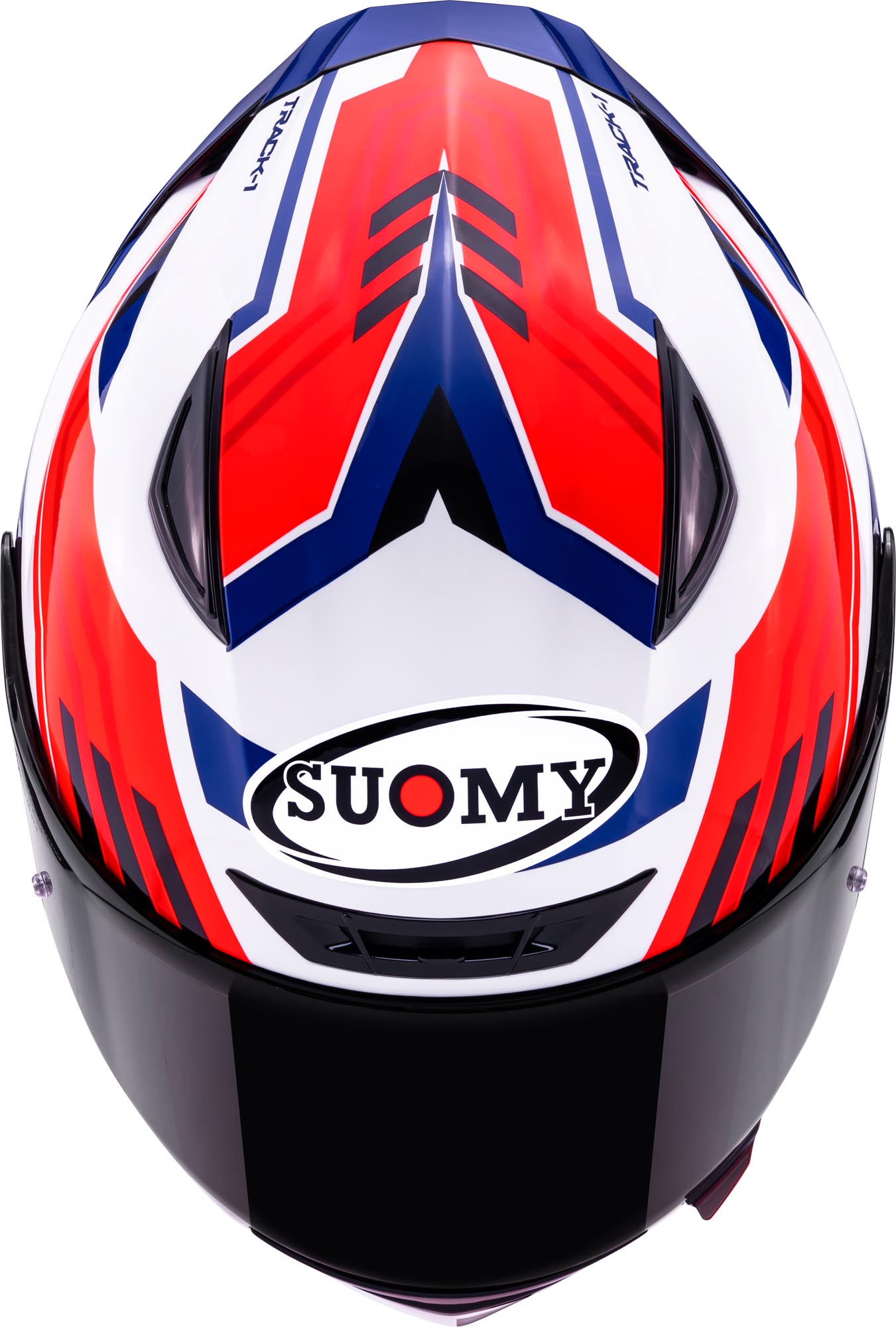Suomy Track-1 Framework Helm wit/rood/blauw S (55/56) Figuur 9