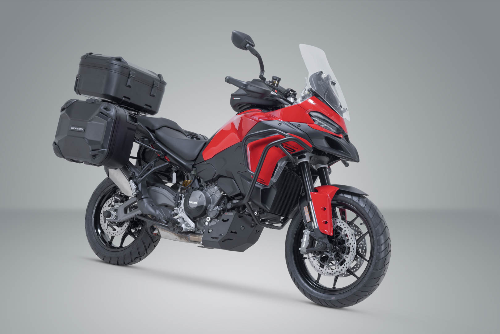 SW-Motech Adventure Set DUSC mit Topcase XL - Schwarz. Ducati Multistrada V2 / V2 S (24-). Abbildung 1 SW-Motech Adventure Set DUSC mit Topcase XL - Schwarz. Ducati Multistrada V2 / V2 S (24-). Abbildung 1