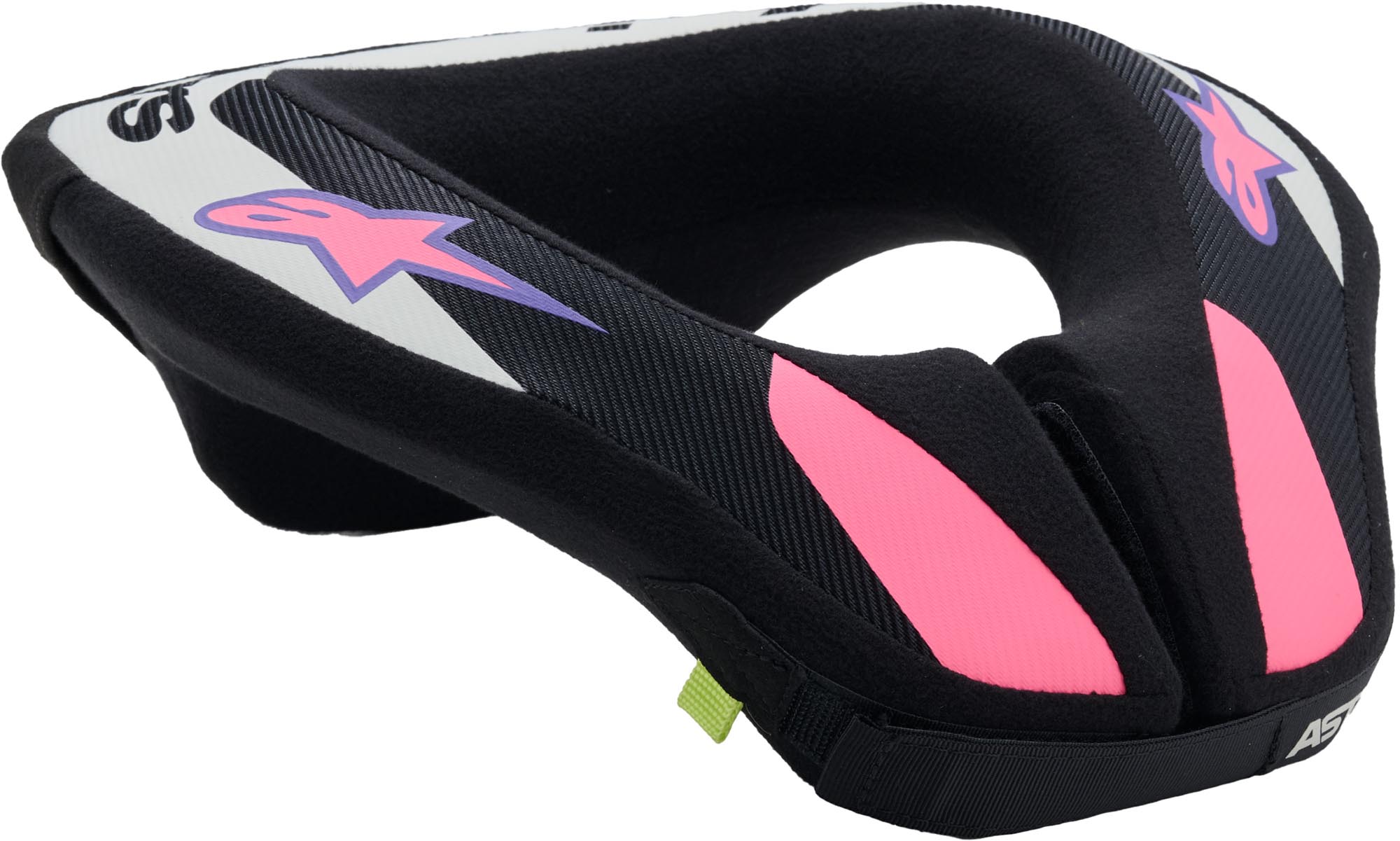 Alpinestars Sequence Mládež Motokros Chránič krku Černá/šedá/fialová S/M Obrázek 1