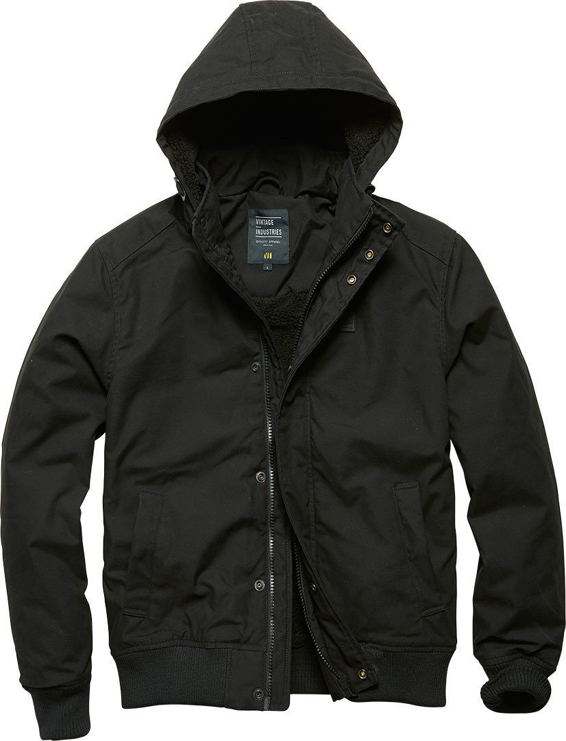 Vintage Industries Hudson Veste noir XL Figure 1