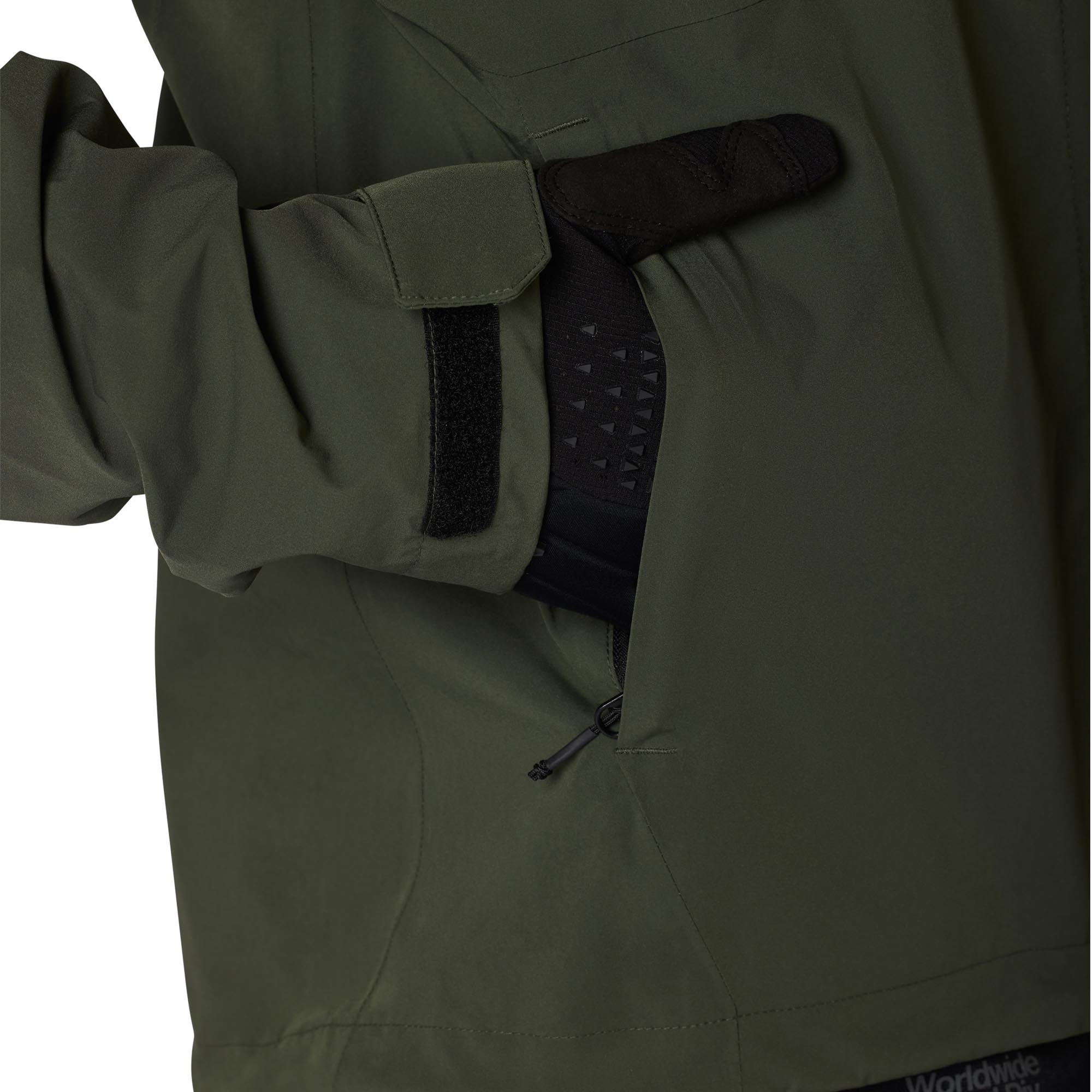 FOX Ranger Off-Road Packable Motocross Rain Jacket dark green L Figure 5
