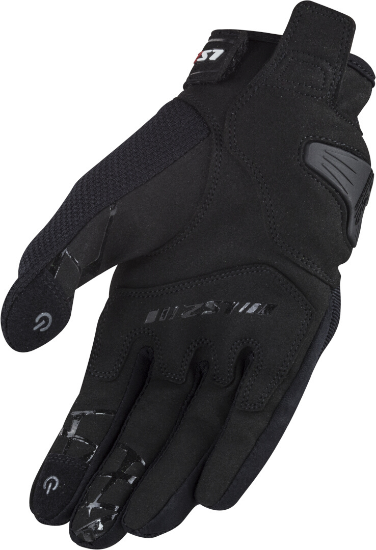 LS2 Dart II Motocycle Gloves black M Figure 2