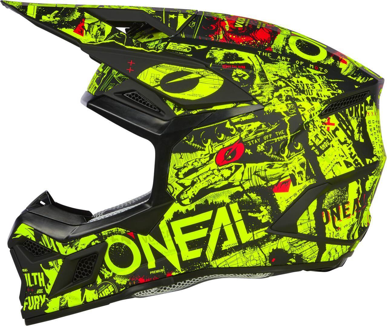 Oneal 3SRS Attack Casco da motocross per bambini Y/M (51/52) Figura 5