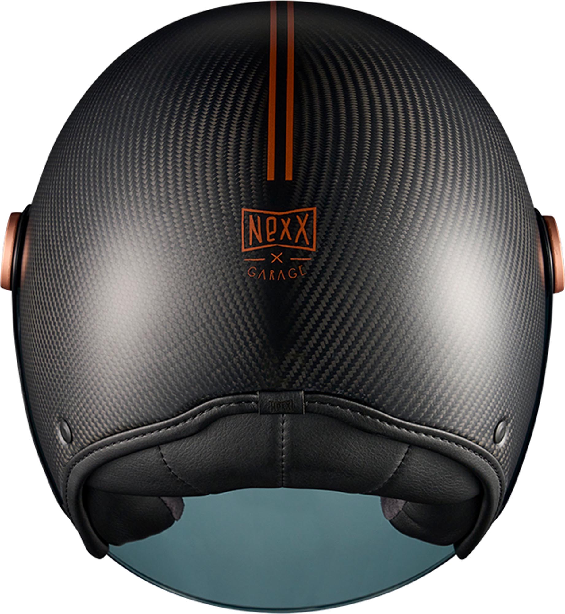 Side view of Nexx X.G30 Noiré Carbon Jet Helmet