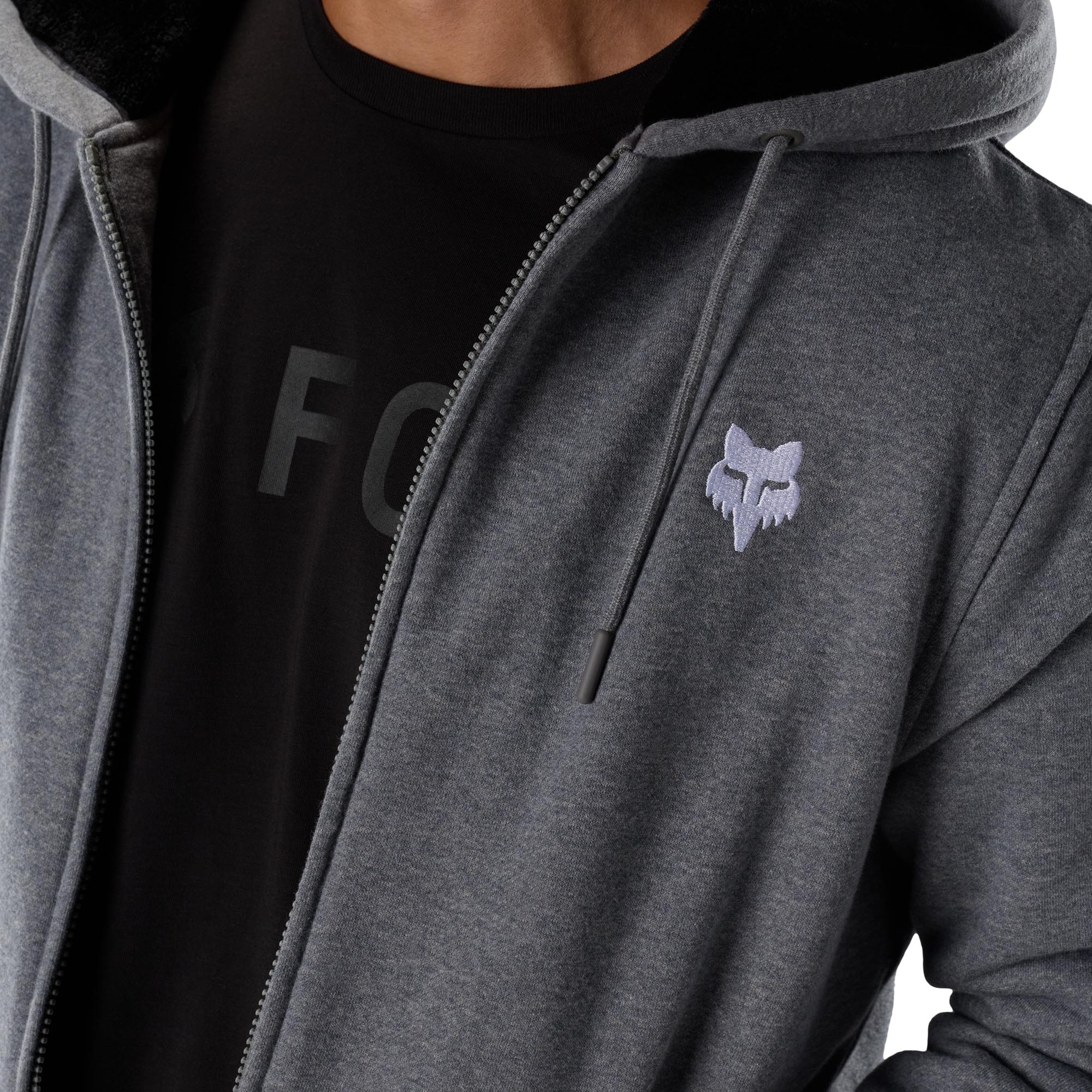 FOX Head Sasquatch Fleece Zip フーディー グラファイト L 図5