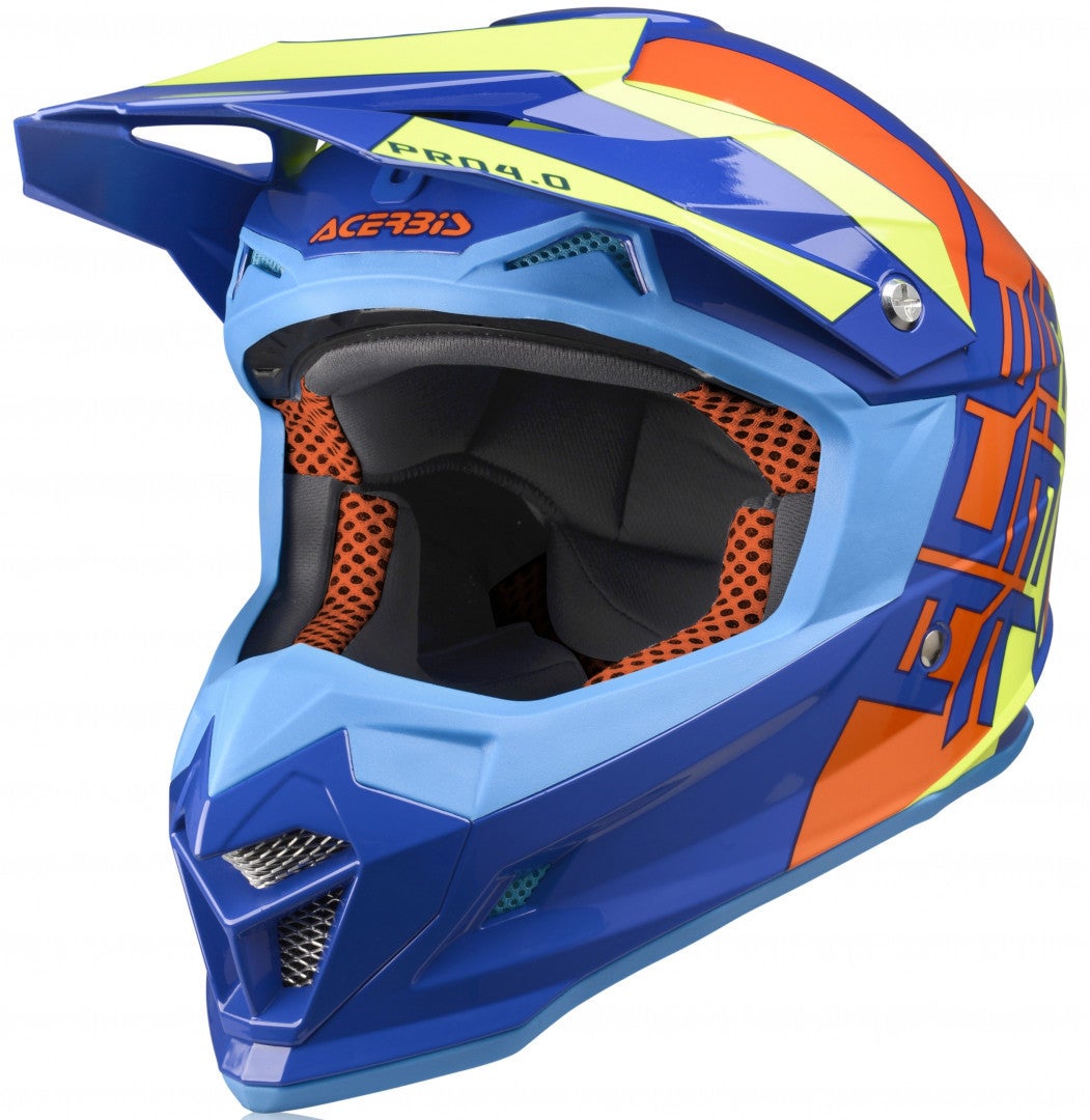Acerbis Profile 4 Casque Motocross orange/jaune XL (61/62) Figure 1