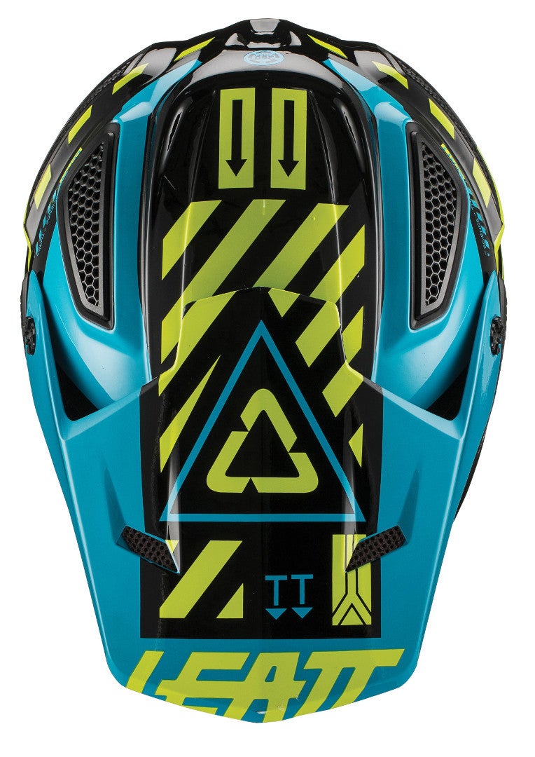 Leatt GPX 5.5 Composite V19.1 Casco Motocross nero/verde XL (61/62) Figura 4