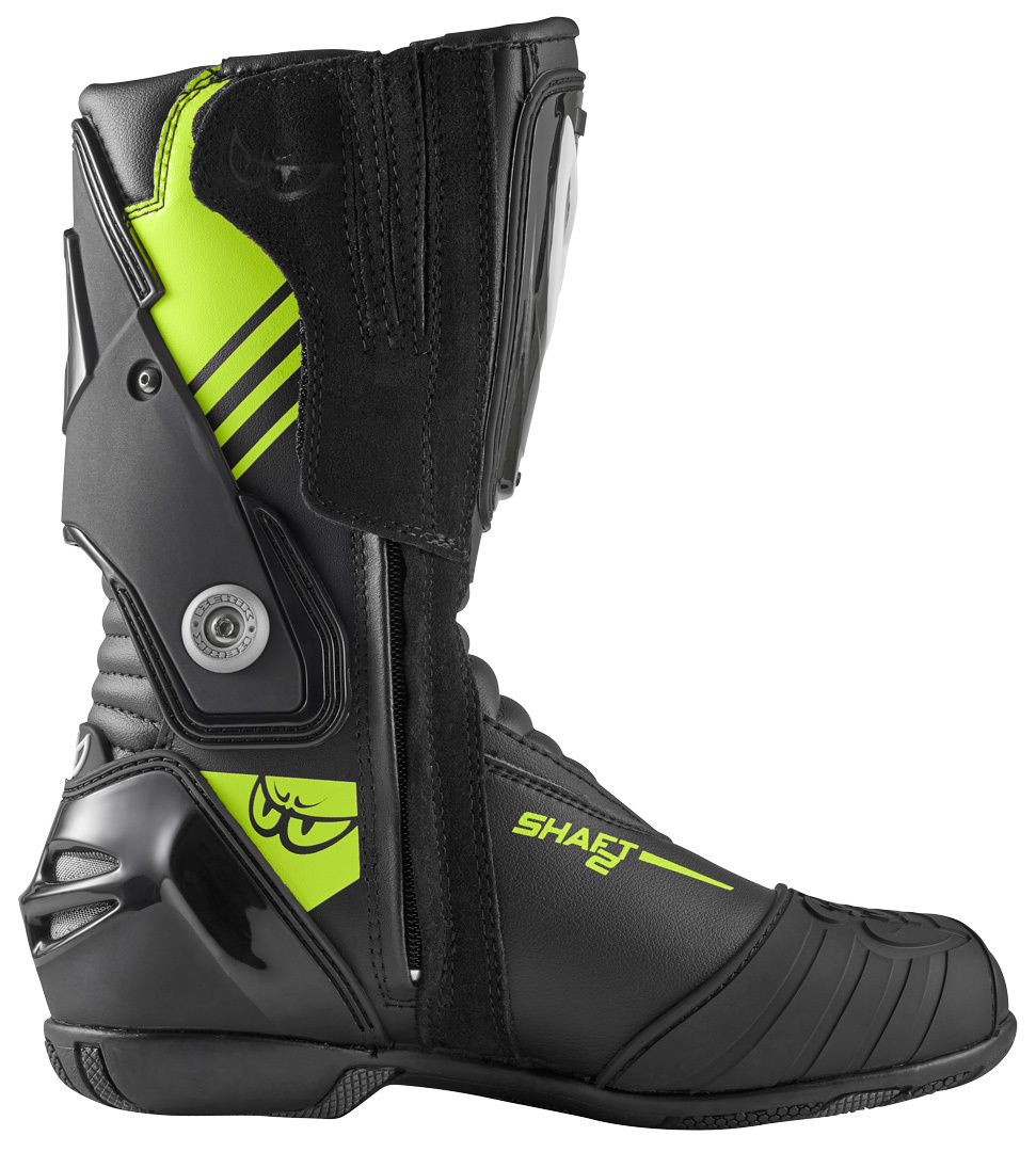 Berik Shaft 3.0 Motorcycle Boots black/neon-yellow 41 Figure 2