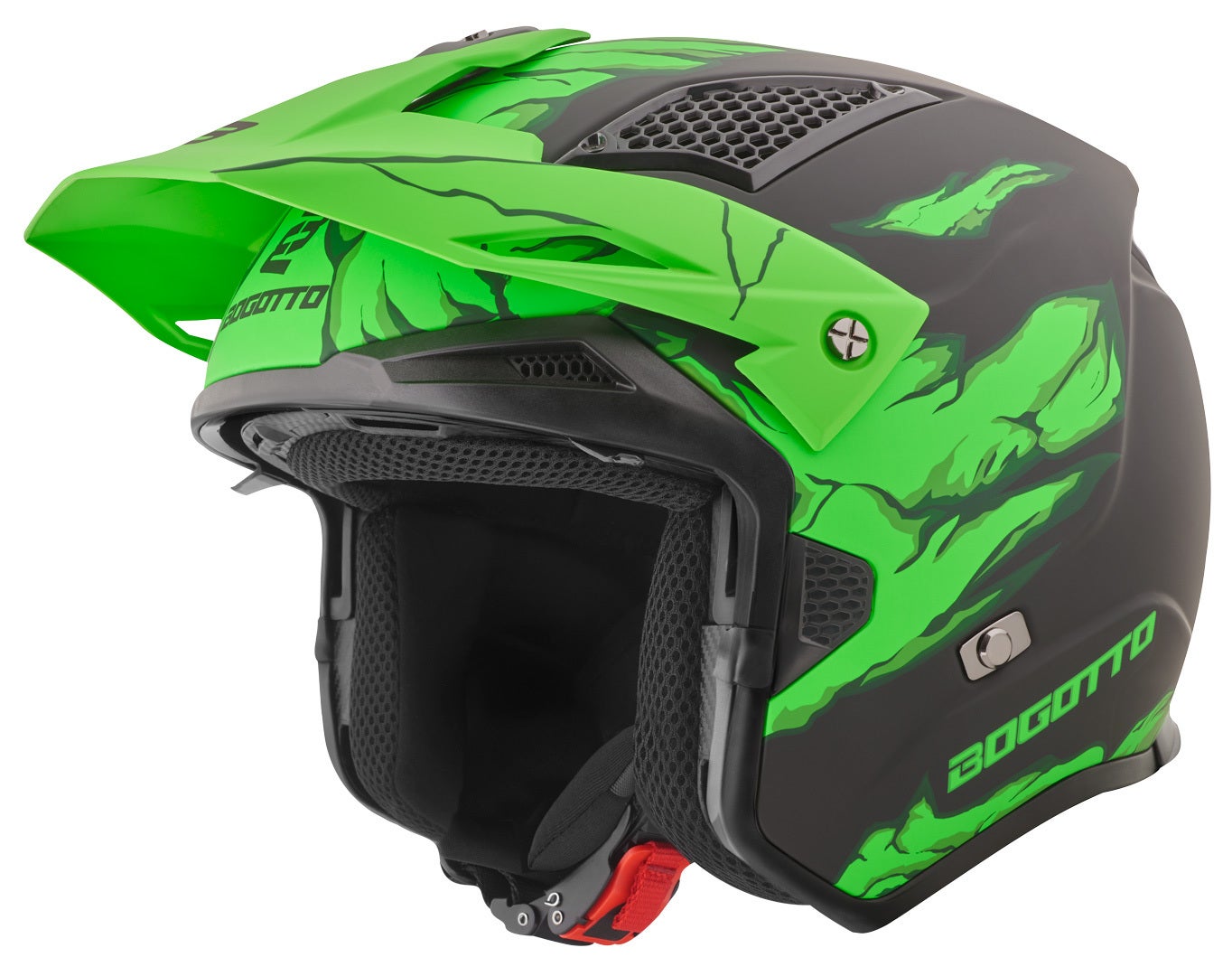 Bogotto Radic Skulash Casque Vert/Noir S Figure 20